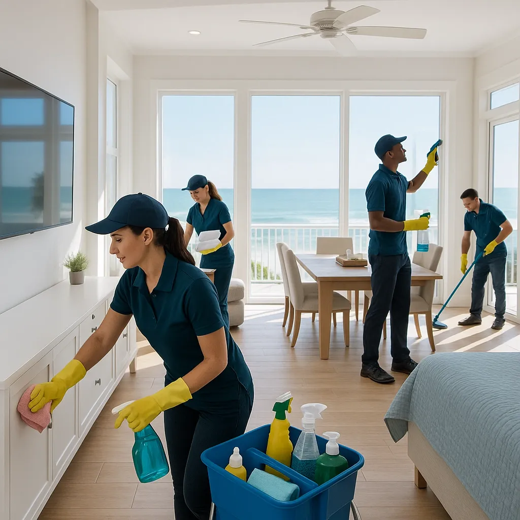 Professional vacation rental cleaning increasing South Padre revenue