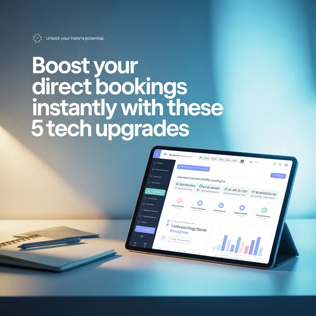 Boost Your Direct Bookings Instantly with These 5 Tech Upgrades