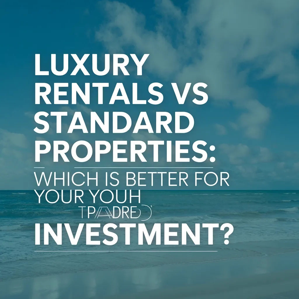 Luxury Rentals Vs Standard Properties: Which Is Better For Your South Padre Investment?
